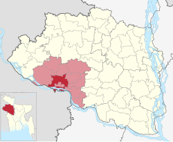 Location of Paba