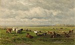 W. Roelofs, Pasture landscape with cattle, c. 1880, oil on canvas, Rijksmuseum