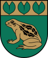 Image 13Frog pictured in the coat of arms of Baloži (from Frogs in culture)