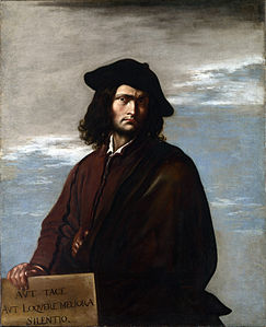 Autoportret, de Salvator Rosa, c.1645