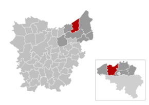 Sint-Gillis-Waas în Provincia Flandra de Est