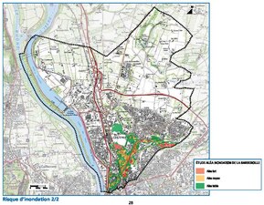 Étude Aléa inondation de la Barberolle.