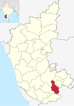 Location in Karnataka