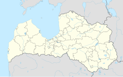 Dalbe is located in Latvia