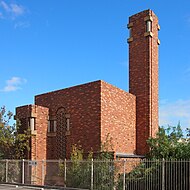 The incinerator in the suburb of Thebarton, South Australia