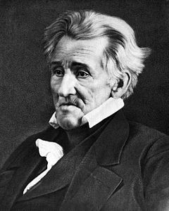 Foto de Andrew Jackson 1845 por Brady