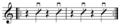 Image 18Drum notation for a backbeat (from Hard rock)