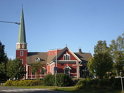 Kiikka kyrka år 2013.