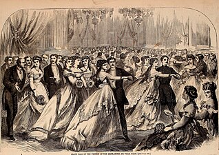 Grand bal du préfet de la Seine en 1857.