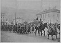 l'entrée à Kyoustendil en 1919.