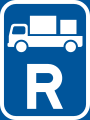 Reserved for delivery vehicles