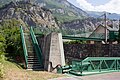 Hochwasserbrücke in Pontamafrey