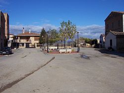 Skyline of Baños de Rioja