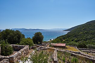 View of the Euboic Gulf