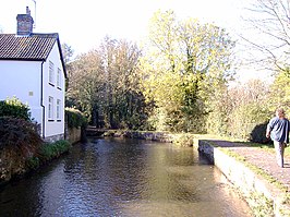 Dorchester en de rivier Frome