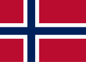 Flagge fan Spitsbergen (Noarwegen)