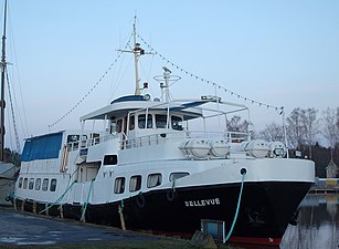 M/S Bellevue sedd från sidan (2015).