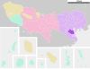 Location of Shinagawa in Tokyo