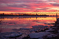 Image 9The Cairo Mississippi River Bridge near the confluence of the Mississippi and Ohio Rivers at Cairo, the lowest elevation in the state. The bridge was built in 1929 by the American Bridge Company and the Missouri Valley Bridge & Iron Co. Image credit: Nick Jordan (photographer), Fredddie (upload) (from Portal:Illinois/Selected picture)