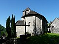 Le chevet de l'église.