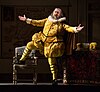 Ambrogio Maestri as Falstaff, Vienna State Opera, 2016. Photographer: Christian Michelides