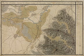 Dobârlău în Harta Iosefină a Transilvaniei, 1769-1773