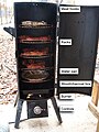 I'm in love with this smoker. From Smoking (cooking)