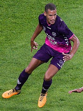 Leeuwin in actie voor FC Utrecht, augustus 2017.