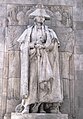 Washington as Commander-in-Chief, Accompanied by Fame and Valor (1914–1916), Washington Square Arch, Washington Square Park, New York City.