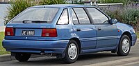 1991–1994 Hyundai Excel (X2) LS 5-door hatchback (Australia)