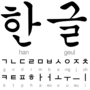 Vorschaubild für Koreanisches Alphabet