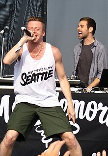 Macklemore & Ryan Lewis bei einem Auftritt beim Sasquatch (2011)