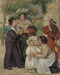 A Família do Artista, 1896, The Barnes Foundation, Filadélfia