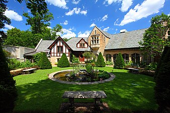 The Bakken Museum in Minneapolis, Minnesota, built 1928–1930