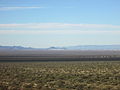 View across the Tucson Basin towards Tumamoc Hill (left) and "A" Mountain (right), which can be seen in the center of the background.