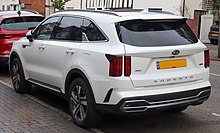 Kia Sorento HEV (Rear view; pre-facelift)