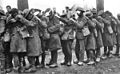 British soldiers who were blinded by tear gas in World War I