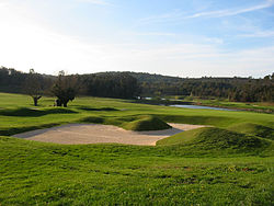 Bunker de fairway.