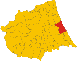 Roseto degli Abruzzi – Mappa