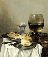 Pieter Claesz (c. 1597–1660), Still Life with Salt Tub