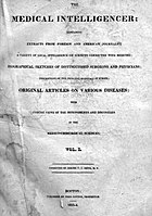 1823 Boston Medical Intelligencer.