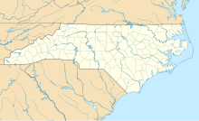 CLT trên bản đồ North Carolina