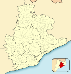 Castellterçol is located in Province of Barcelona