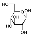 β-D-glucose