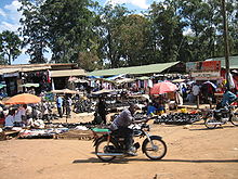 Mpanga market Fort Portal.