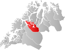 Balsfjords kommun i Troms fylke.