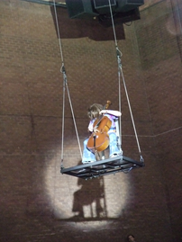 Cello solo (Jonathan Rees) in Orchester-Finalisten