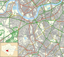 Priory Hospital is located in London Borough of Wandsworth