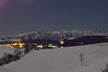 La seguente foto è stata scattata una notte di gennaio 2006, da una delle strade che da Velo Veronese porta verso le contrade a ovest.