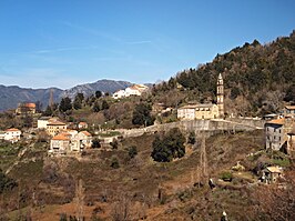 Zicht op Castello-di-Rostino